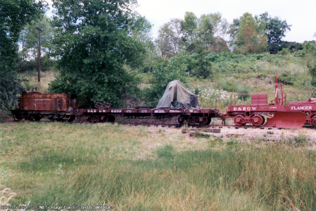 Rio Grande Flatcar 6209